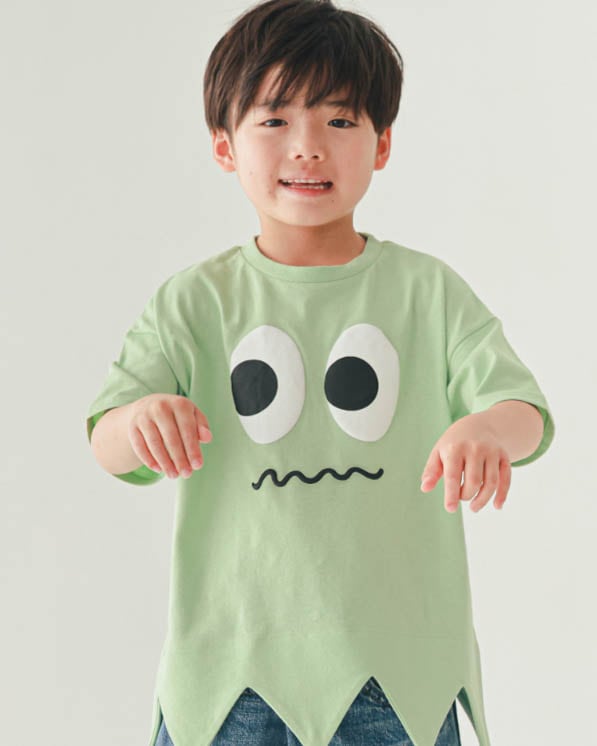 【26PS先行販売】モンスター型Ｔシャツ / サックス