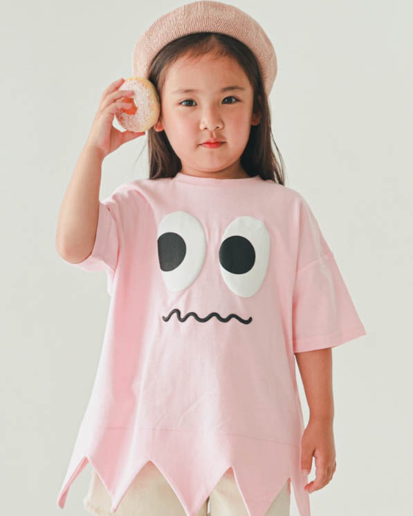 【ニコフラート】モンスター型Ｔシャツ / グリーン