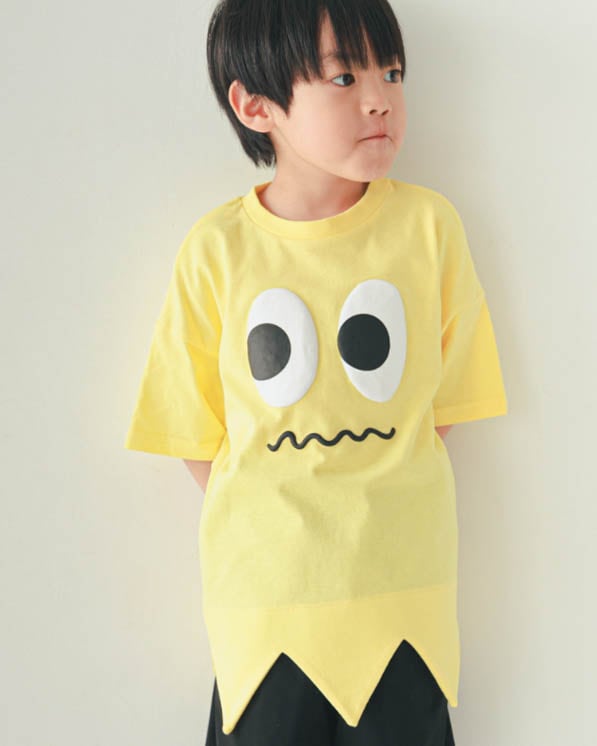 【26PS先行販売】モンスター型Ｔシャツ / イエロー