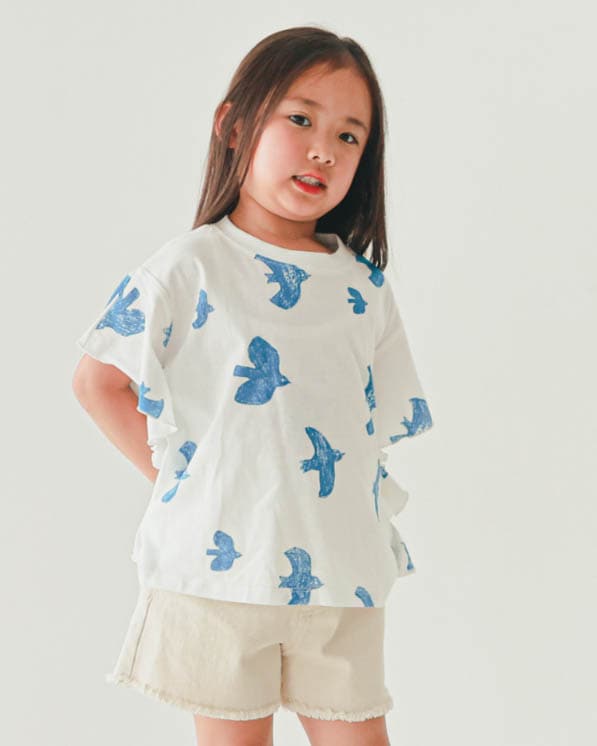 【26PS先行販売】バードＴシャツ / オフホワイト