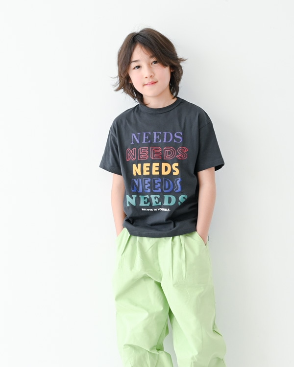 【ジーンズベー】NEEDSTシャツ / チャコールグレー