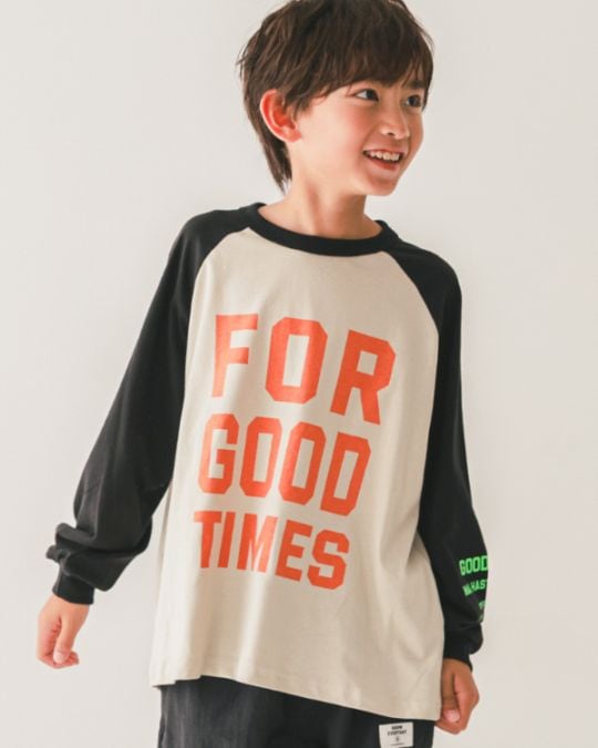 【26PS】FOR GOODロングＴシャツ / オフホワイト