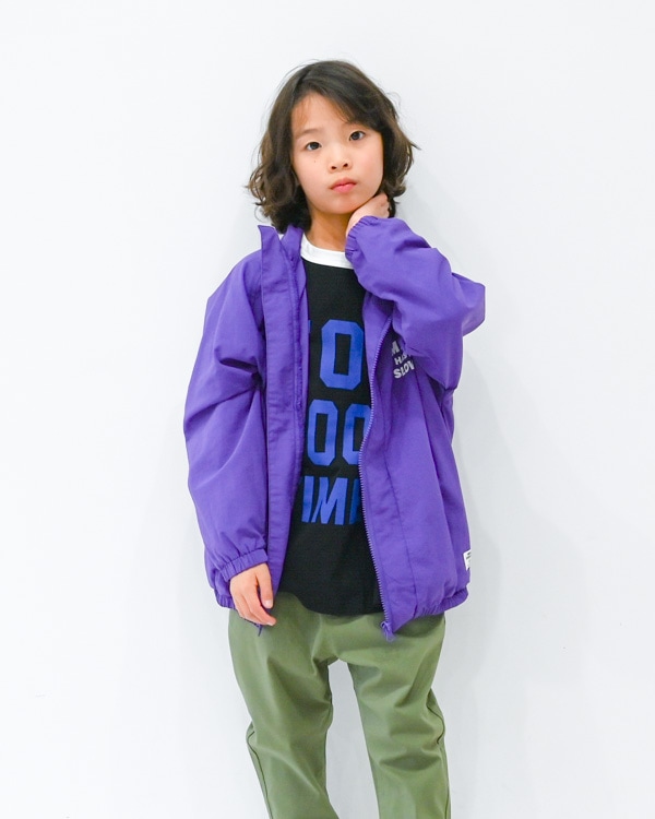 【ジーンズベー】ナイロンブルゾン / パープル