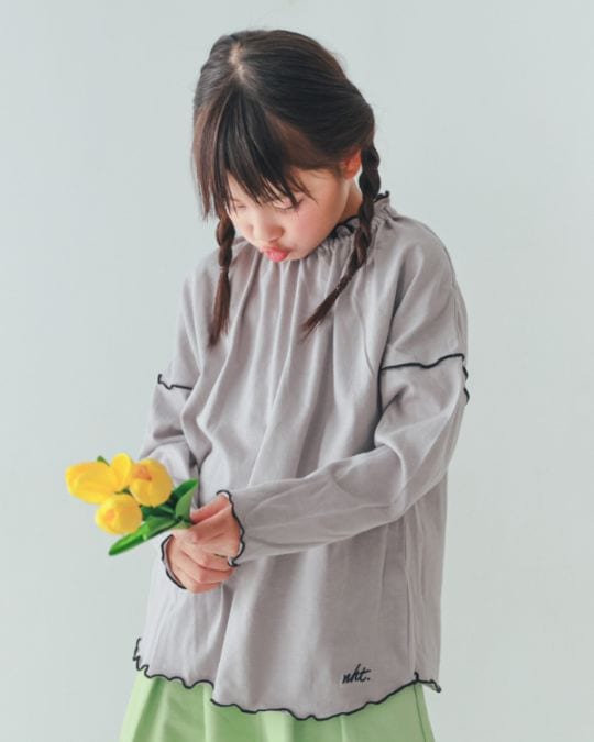 【26PS】メローロングＴシャツ / グレー