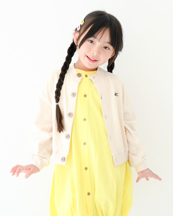 【エヌエイチティー】ドルマンショートカーディガン / アイボリー