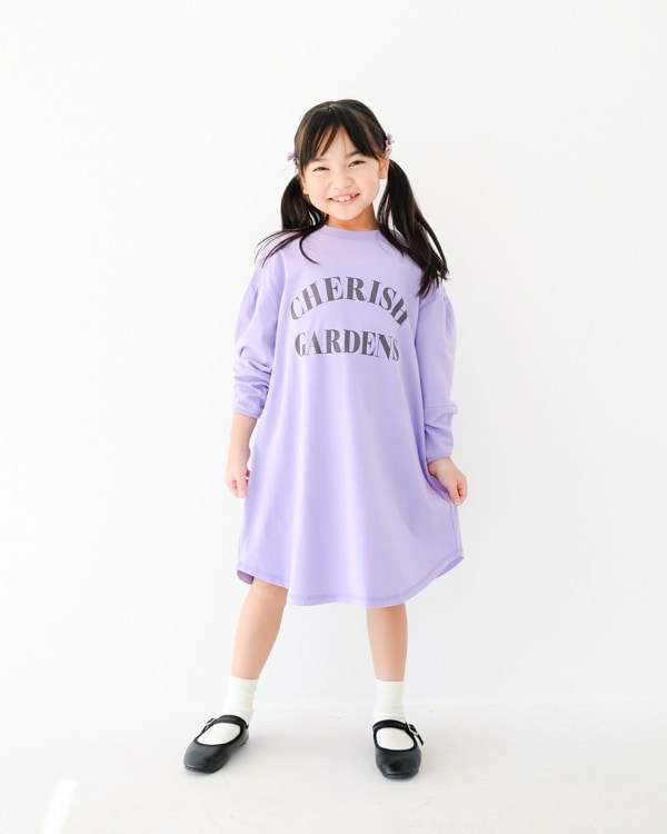 【エヌエイチティー】CHERISHカットワンピース / ラベンダー