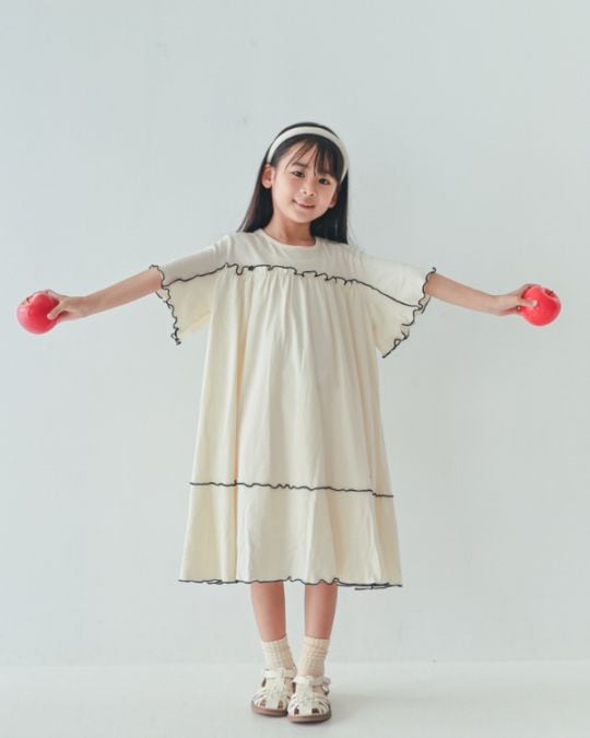 【26PS先行販売】メローワンピース / アイボリー