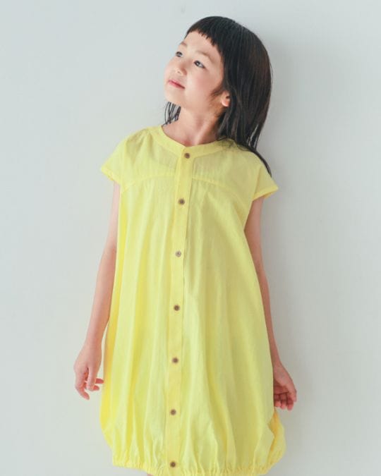 【26PS先行販売】バルーンワンピース / イエロー