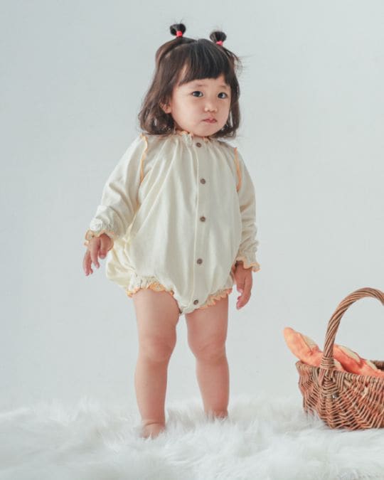 【26PS】メローロンパース / アイボリー