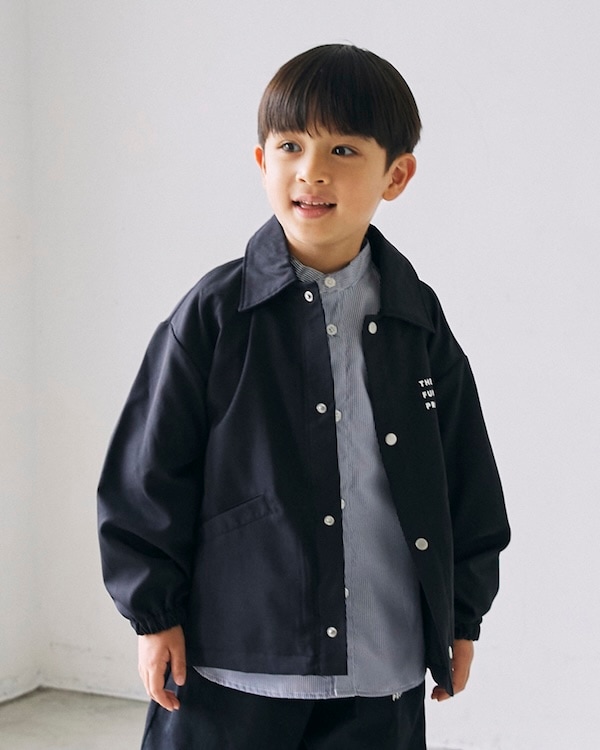 【ジェネレーター】コーチジャケット / チャコールグレー