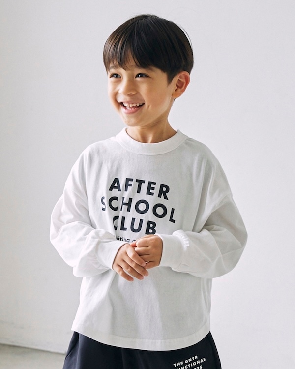 【26PS】AFTER L/S Tシャツ / チャコールグレー
