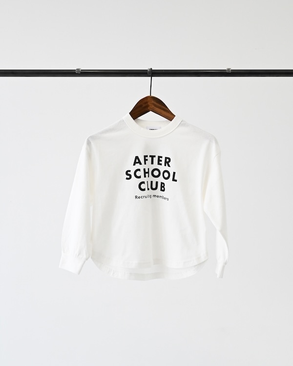 【ジェネレーター】AFTER L/S Tシャツ / チャコールグレー
