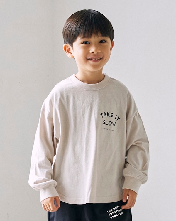 【26PS】TAKE IT L/S Tシャツ / ホワイト