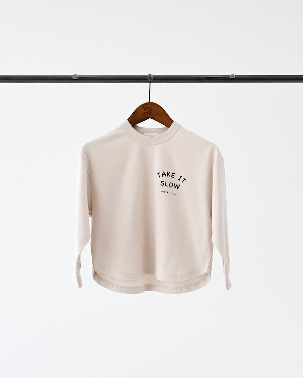 【ジェネレーター】TAKE IT L/S Tシャツ / ホワイト