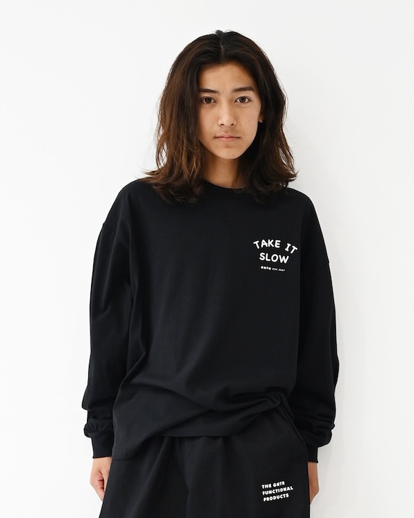 【ジェネレーター】TAKE IT L/S Tシャツ / ホワイト