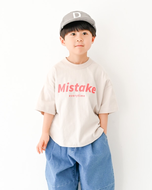 【ジェネレーター】Mistake Tシャツ / サンド
