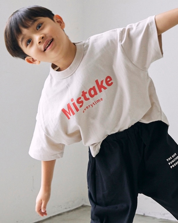 【26PS】Mistake Tシャツ / チャコールグレー