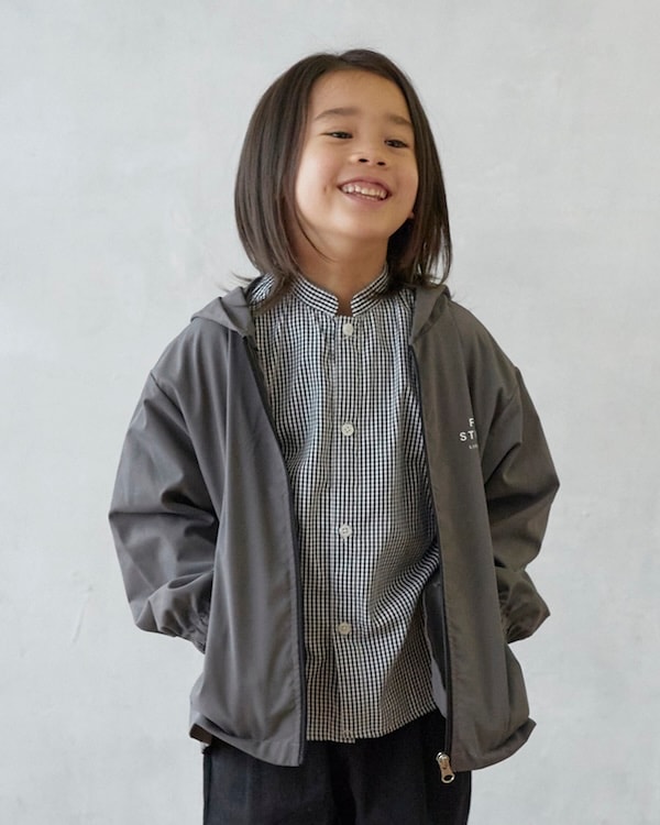 【フォブ】フードジャケット / チャコールグレー