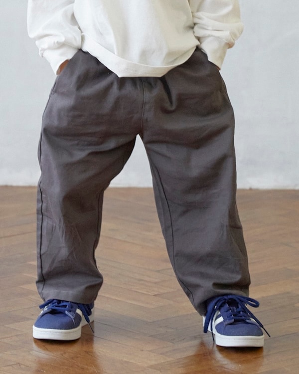 【26PS】イージーパンツ / チャコールグレー