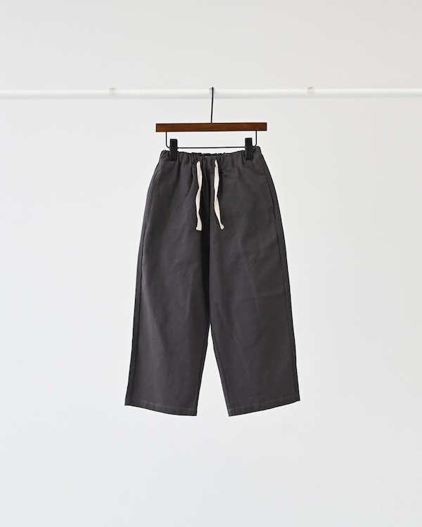 【26PS先行販売】イージーパンツ / チャコールグレー