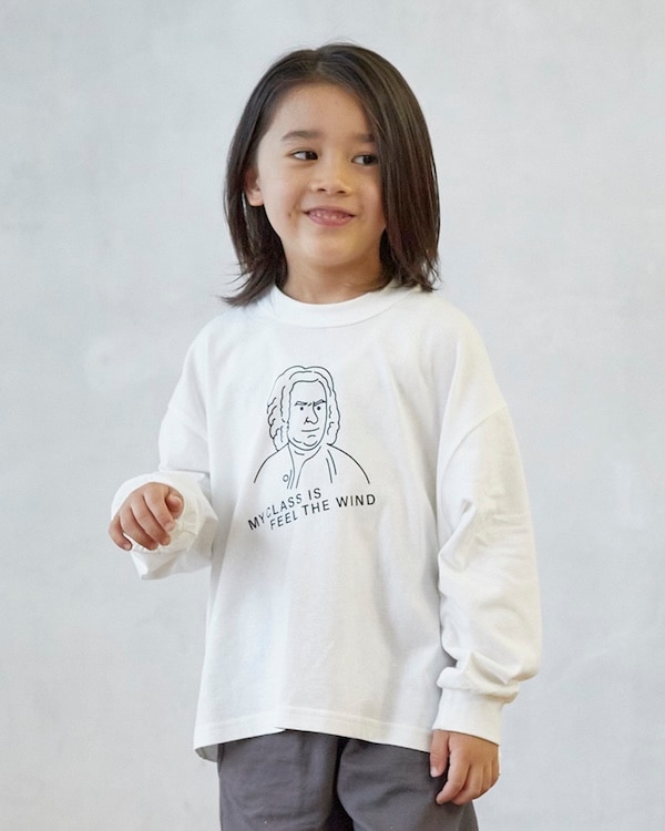 【26PS】MY CLASS L/S Tシャツ / ホワイト