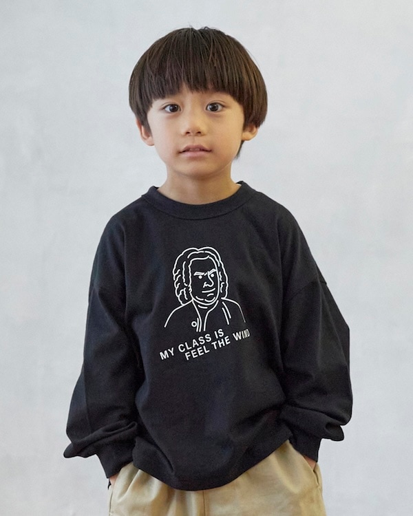 【26PS先行販売】MY CLASS L/S Tシャツ / ブラック