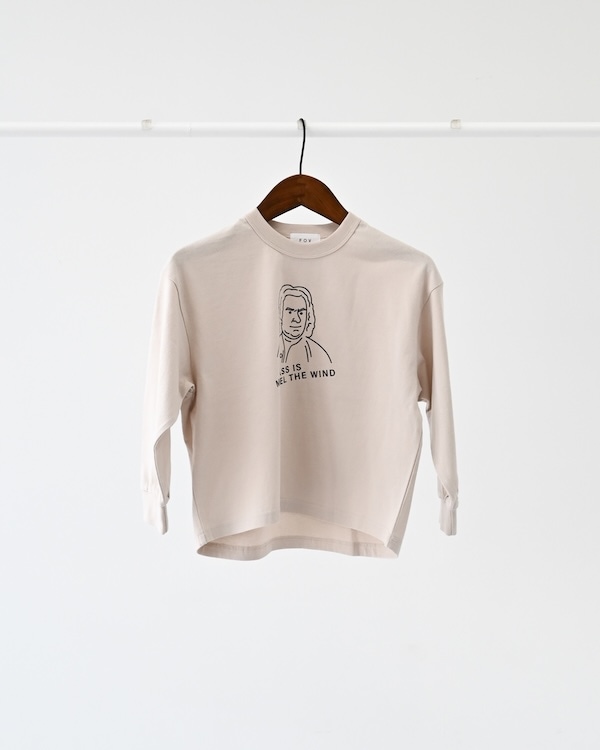 【26PS先行販売】MY CLASS L/S Tシャツ / サンド