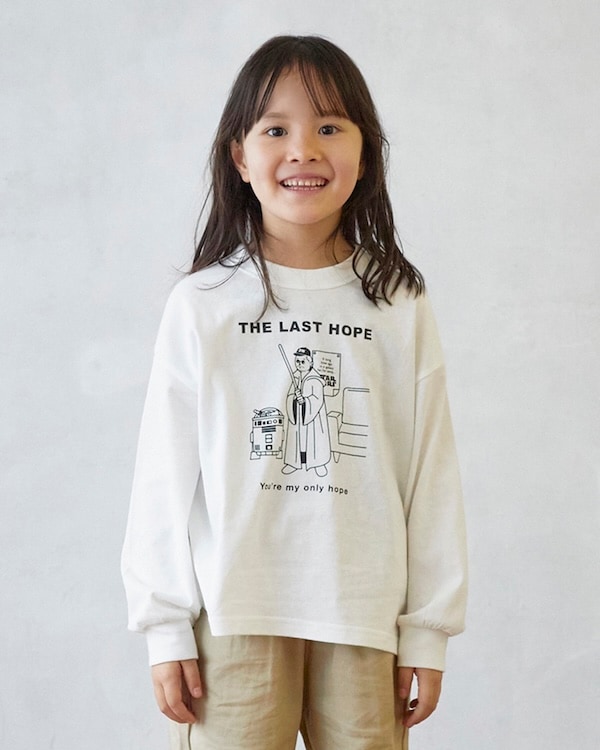 【26PS】LAST HOPE L/S Tシャツ / ホワイト