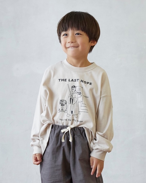 【26PS】LAST HOPE L/S Tシャツ / サンド