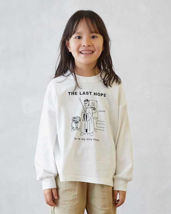 【フォブ】LAST HOPE L/S Tシャツ / チャコールグレー