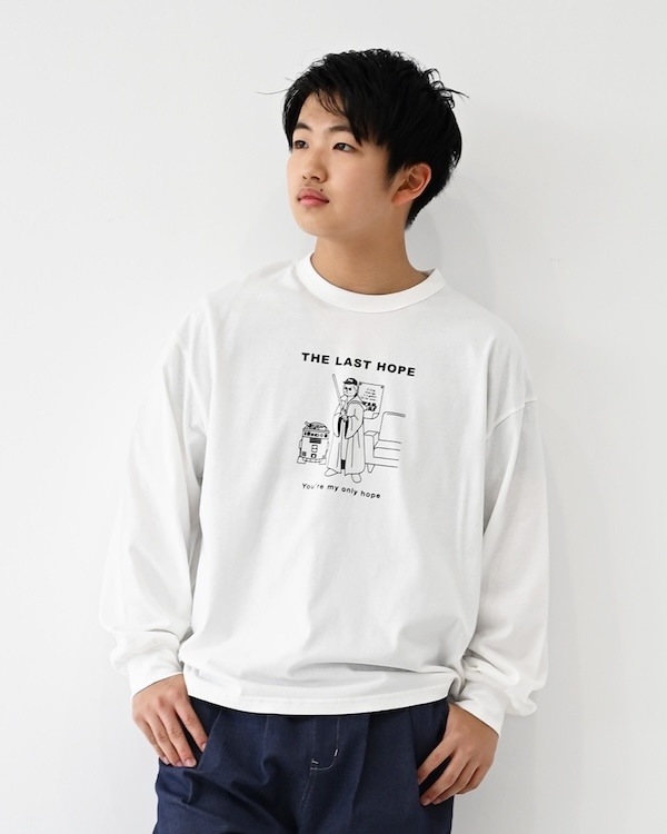 【26PS】LAST HOPE L/S Tシャツ / ホワイト