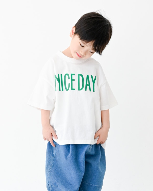 【フォブ】NICE DAY Tシャツ / ホワイト