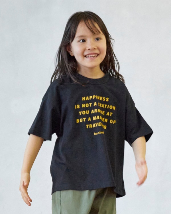 【フォブ】HAPPINESS Tシャツ / ホワイト