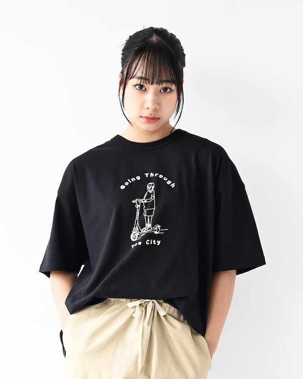 【26PS先行販売】Going Through Tシャツ / ブラック