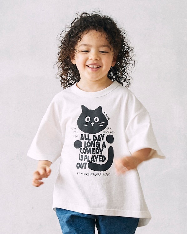 【26PS】F/B CAT Tシャツ / チャコールグレー