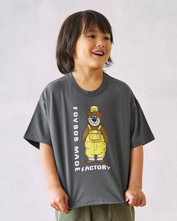 【フォブ】F/B BEAR Tシャツ / ホワイト