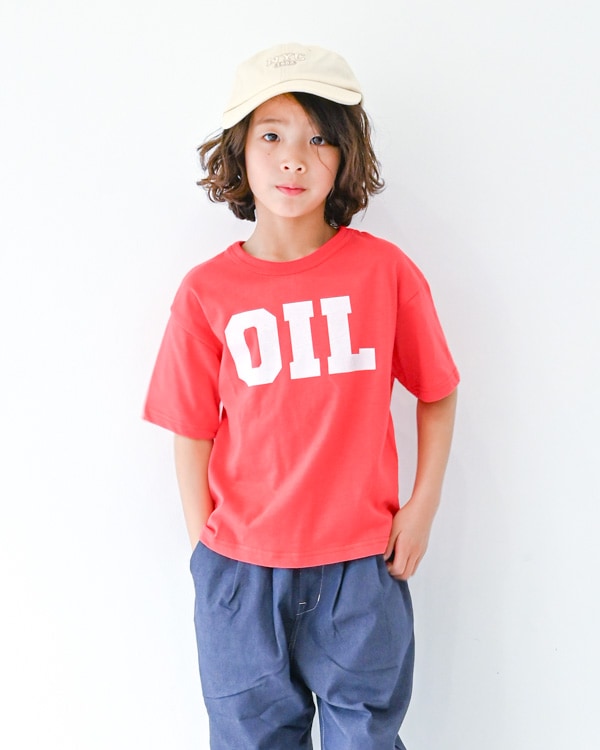 【セカンド】OILTシャツ / レッド