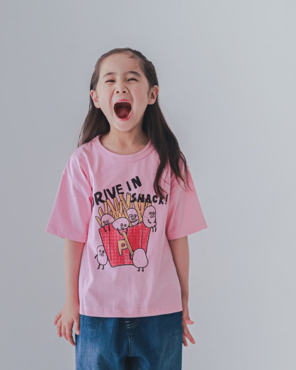 【26PS先行販売】POTATOTシャツ / ピンク