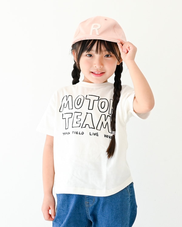 【セカンド】MOTOR TEAMTシャツ / オフホワイト