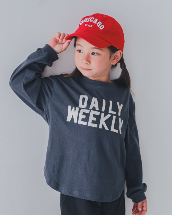 【26PS】DAILYロングＴシャツ / チャコールグレー