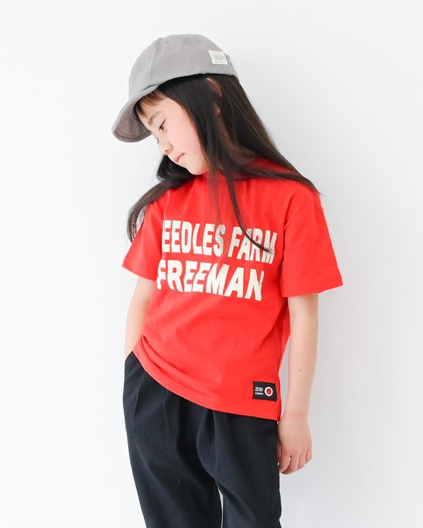 【ゼロスタンダード】FREEMANTシャツ / レッド