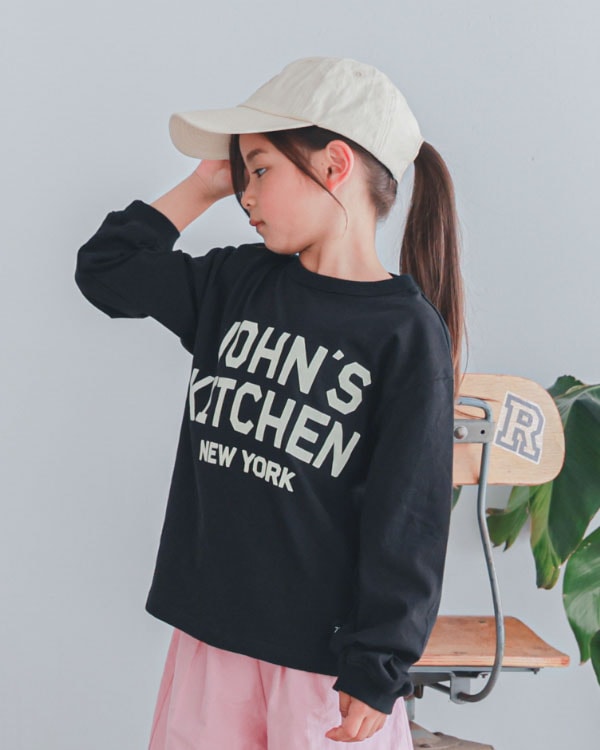 【26PS】JOHN'SロングＴシャツ / アイボリー