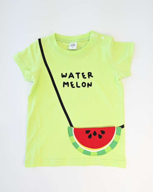 【26SS】すいかポシェット Tシャツ / オフホワイト