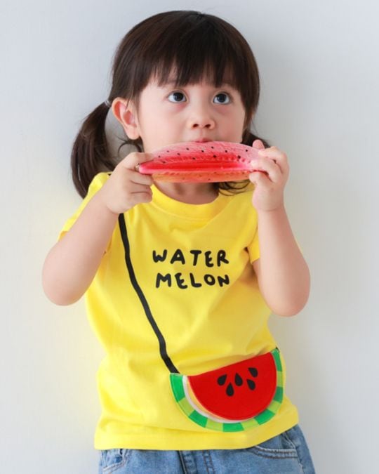 【26SS】すいかポシェット Tシャツ / オフホワイト