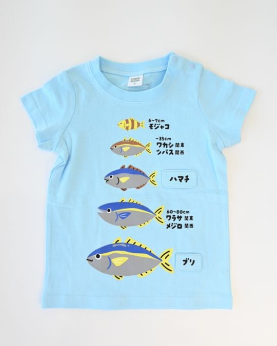 【チークルーム】ぶりの成長 Tシャツ / オフホワイト