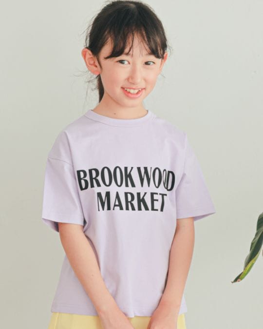 【ゼロスタンダード】BROOK WOOD MARKET Tシャツ / パープル