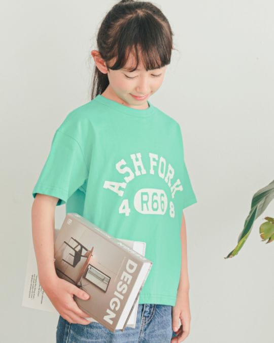 【ゼロスタンダード】ASH FORK Tシャツ / ブルー