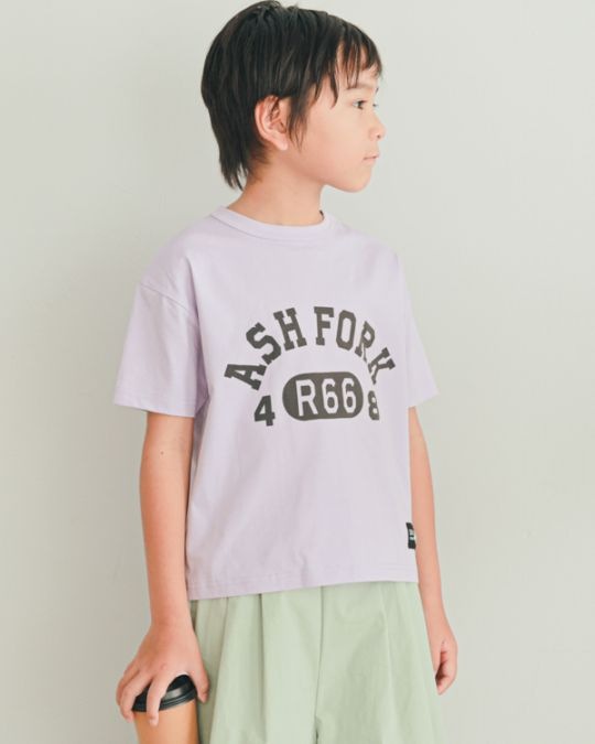 【ゼロスタンダード】ASH FORK Tシャツ / ブラック
