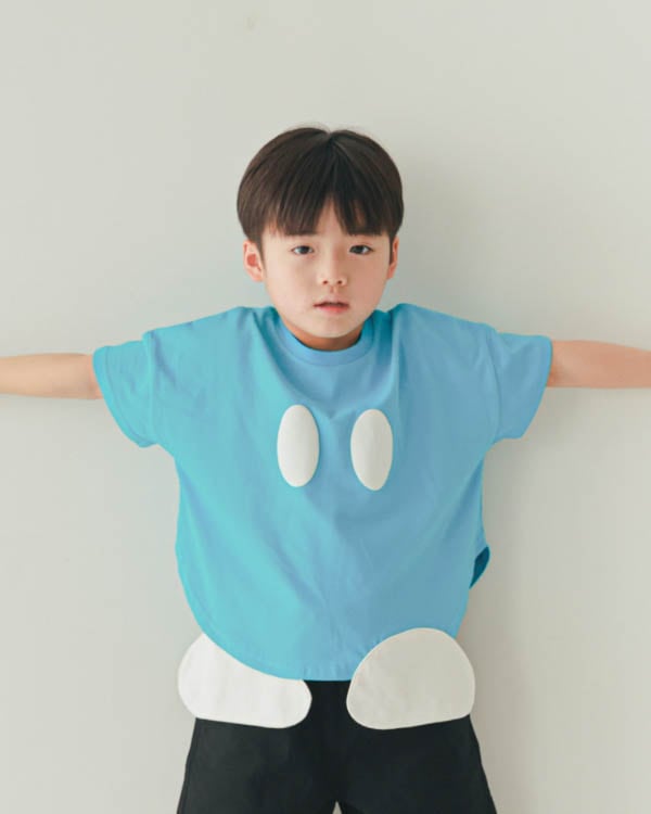 【ニコフラート】ボンバーなりきり Tシャツ / ブラック
