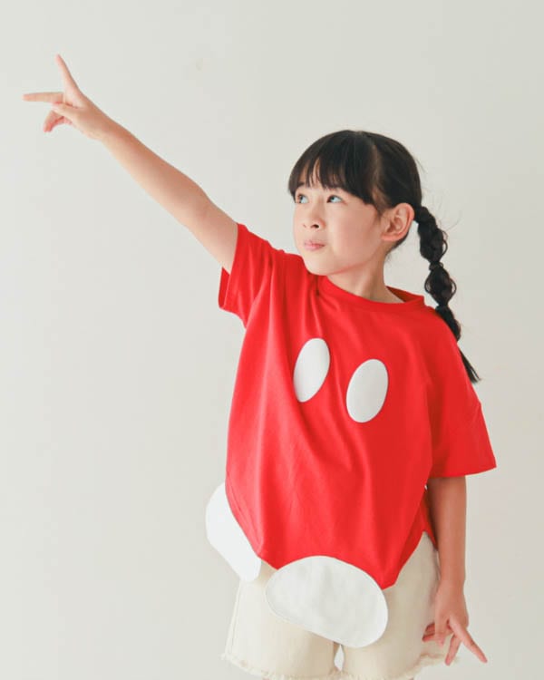 【ニコフラート】ボンバーなりきり Tシャツ / ブラック